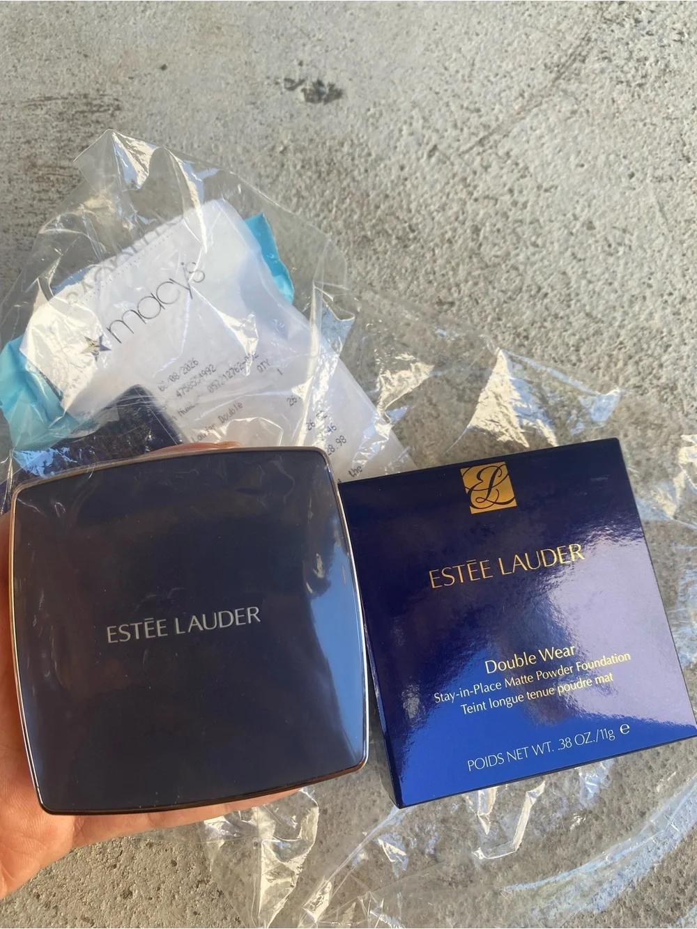 Estee Lauder Double Wear Matte Powder Foundation - Light Beige